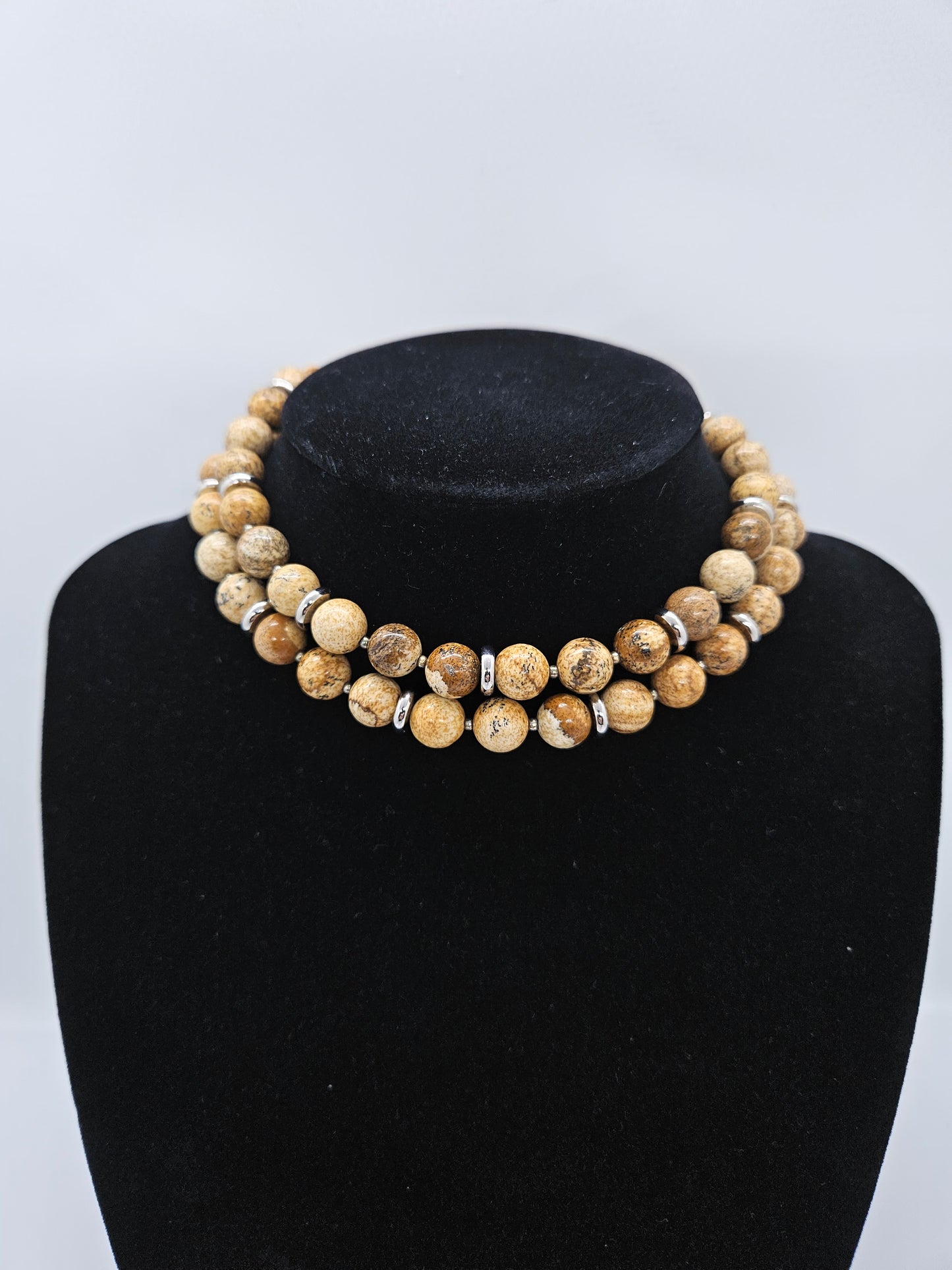 Designer Jasper Necklace