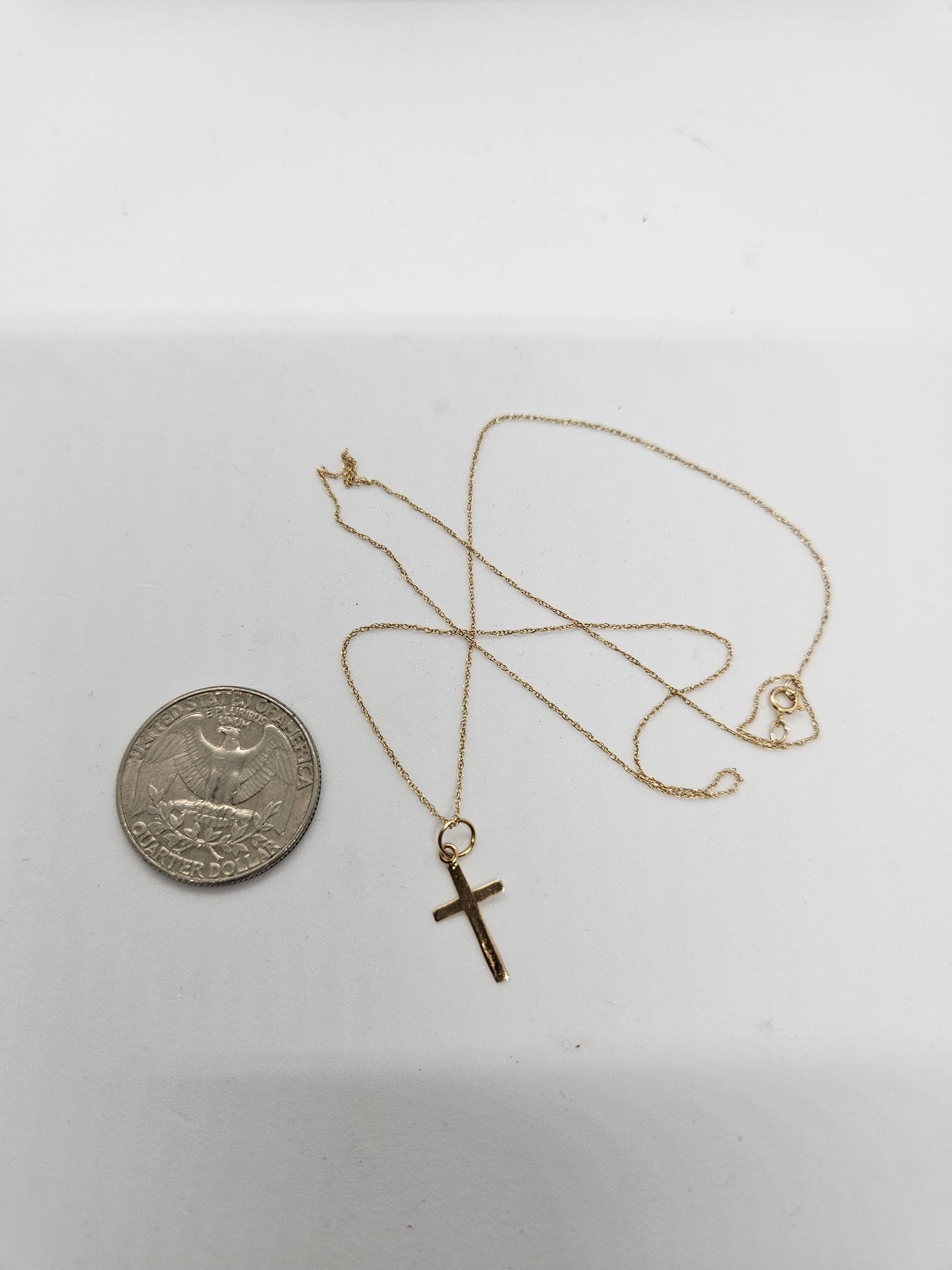Gold Cross Necklace