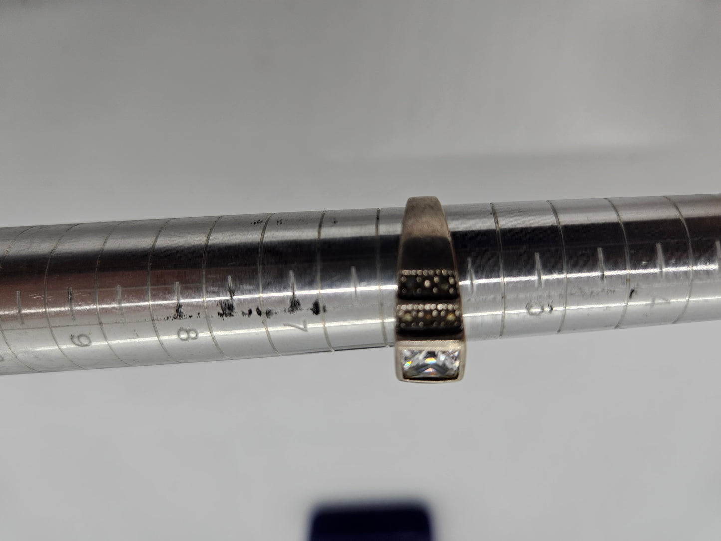 925 Sterling Silver Ring with Fashion Diamond