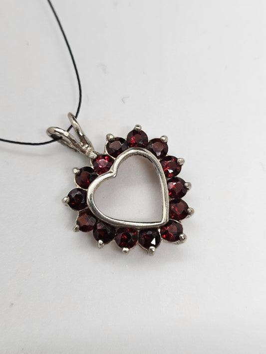 925 Sterling Silver HEART Pendant