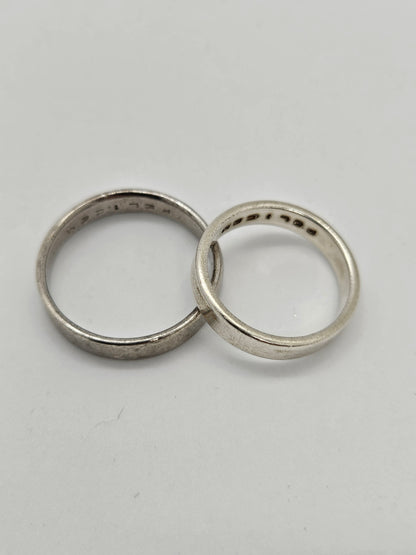 925 Sterling Silver Bands
