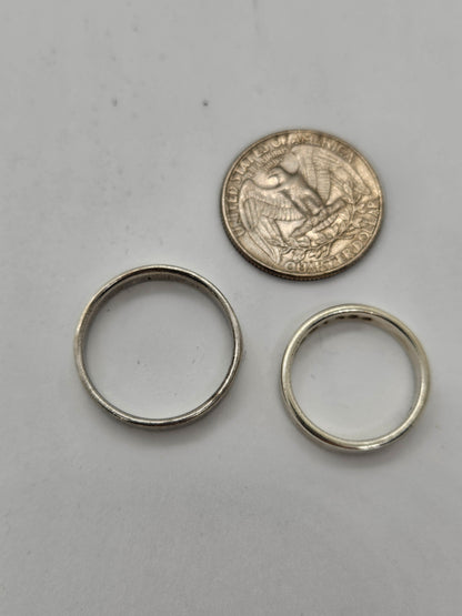 925 Sterling Silver Bands