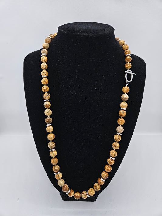Designer Jasper Necklace