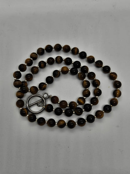 Designer Tiger Eye Necklace