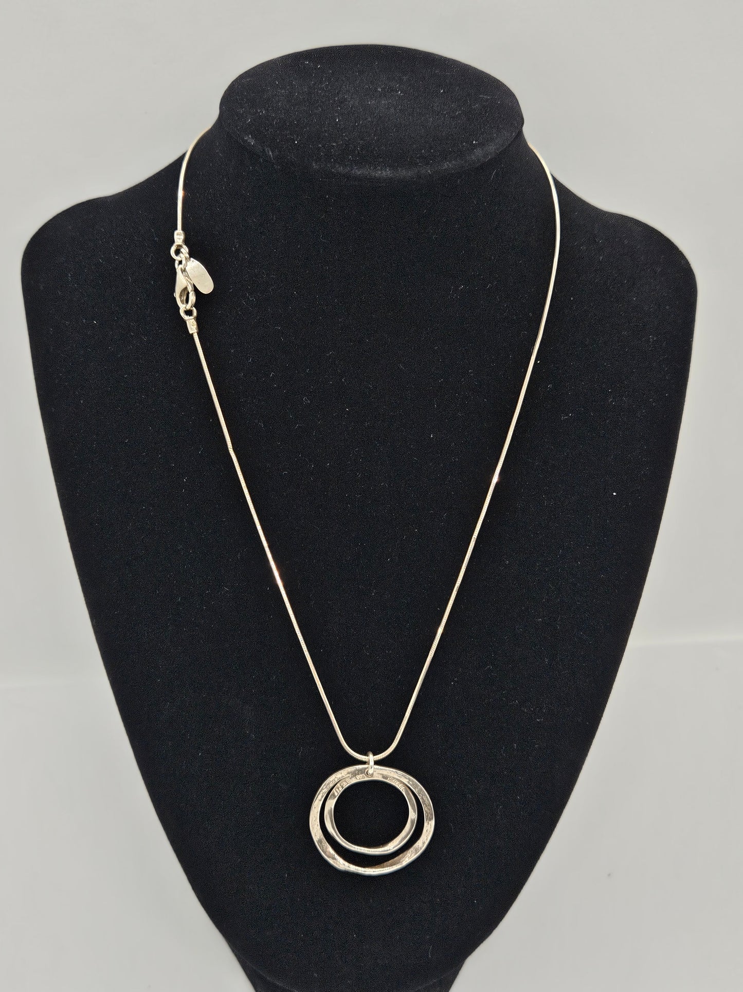 925 Sterling Silver Israeli Necklace