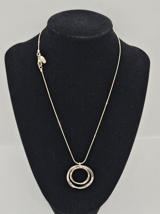 925 Sterling Silver Israeli Necklace